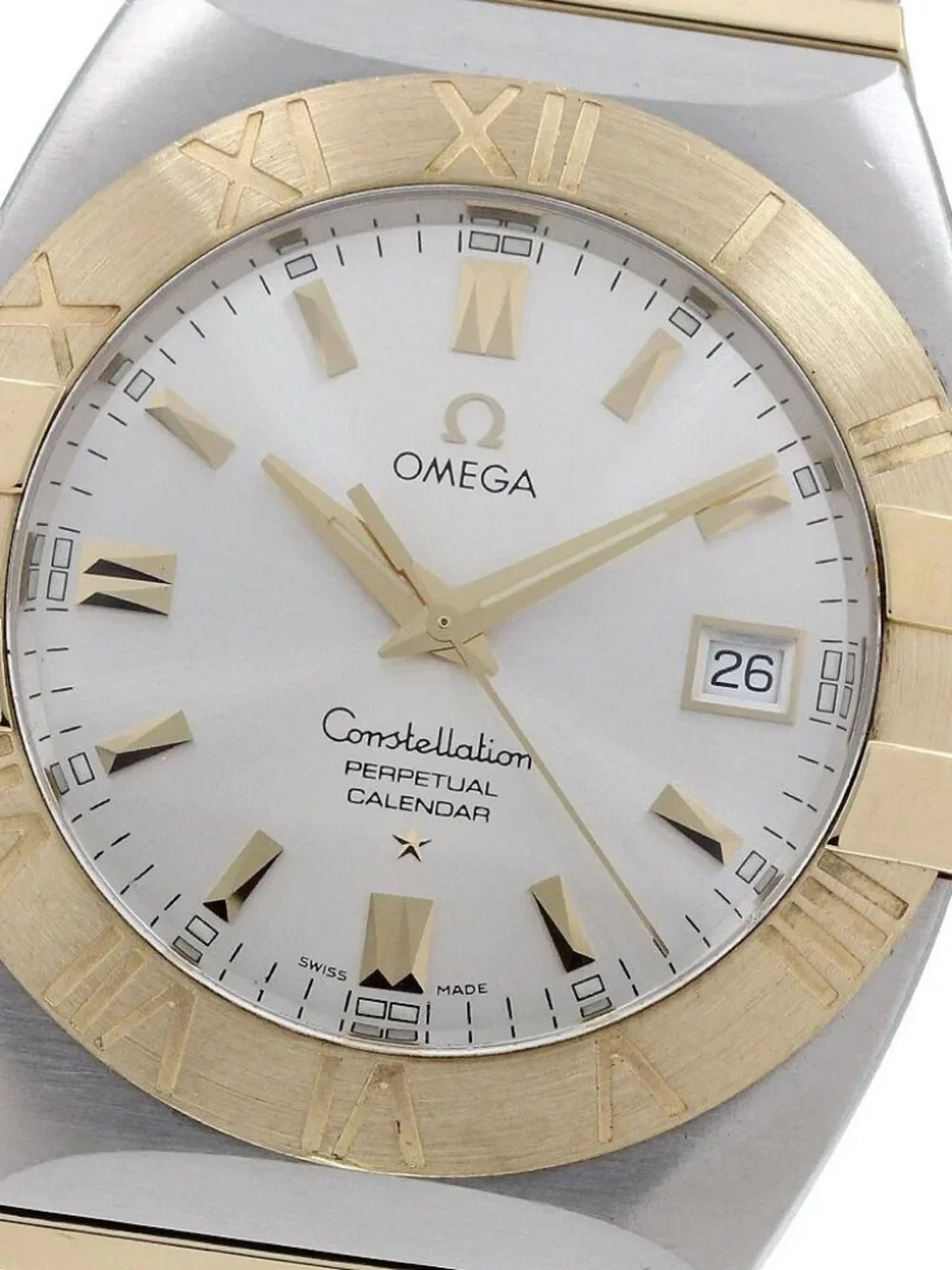 OMEGA Constellation 1213.30 Double Eagle Perpetual Calendar Quartz Men's_968316